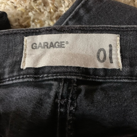Black garage skinny jeans size 1 - Picture 3 of 3